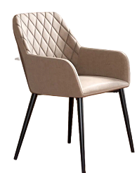 Стул DC-23162 (каркас черный тк.Капучино/ Velvet HLR-7) Стул DC-23162 (каркас черный тк.Капучино/ Velvet HLR-7)