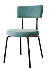 Стул DC-22222 (каркас черный тк.серый/ Velvet HLR-20) Стул DC-22222 (каркас черный тк.серый/ Velvet HLR-20)